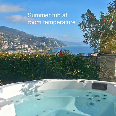 Villa Mares - Sea View, Free Garage Rapallo Bagian luar foto