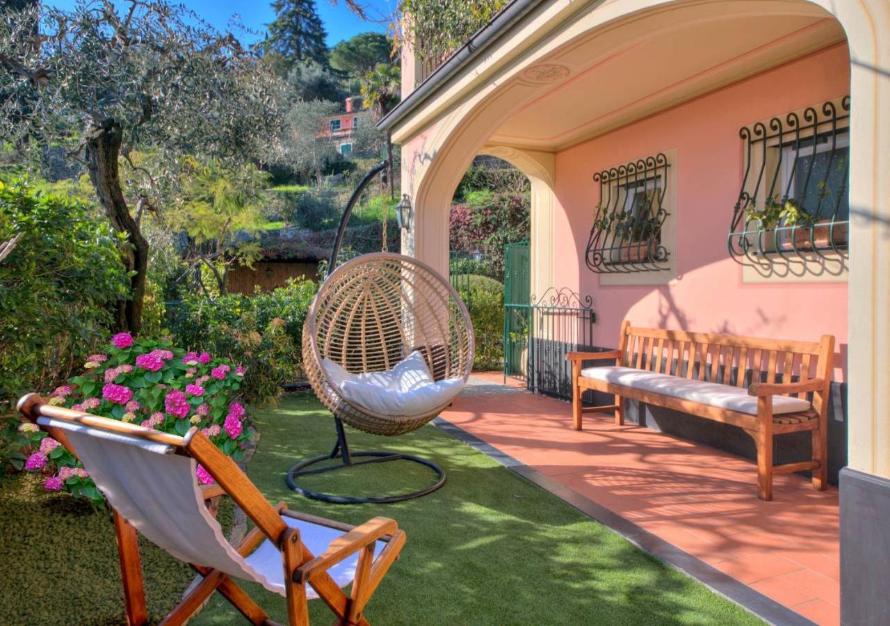 Villa Mares - Sea View, Free Garage Rapallo Bagian luar foto